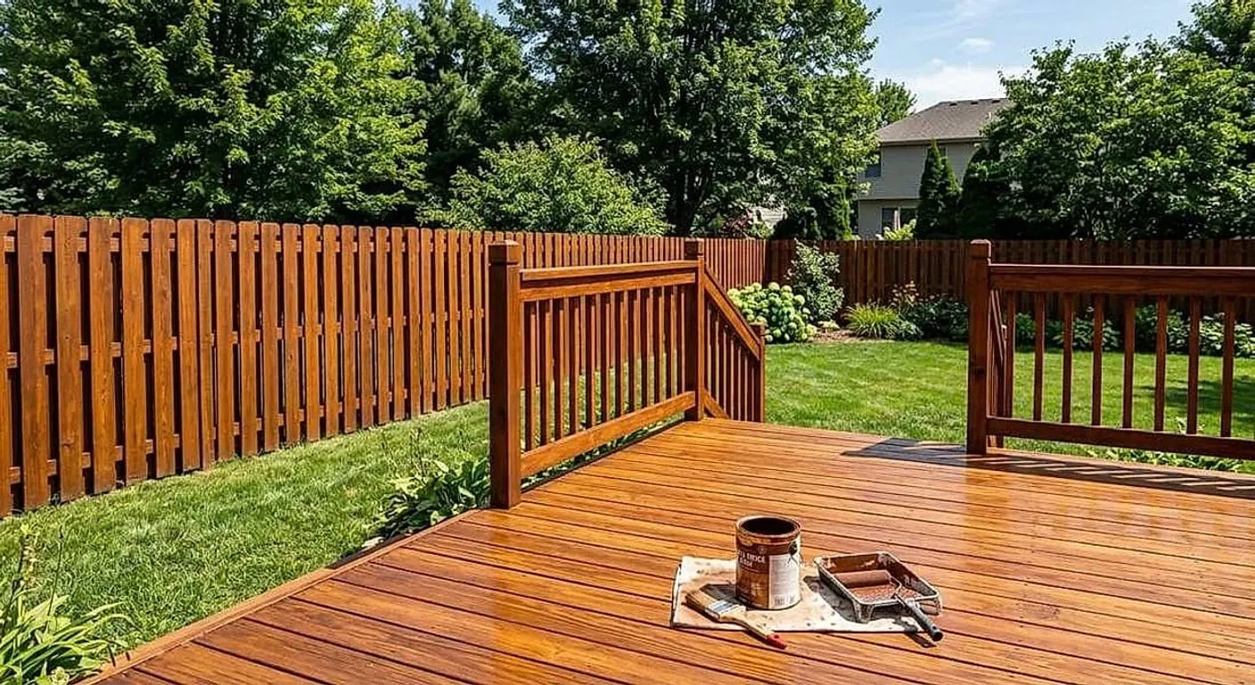 Deck & Fence Staining in Wausau, WI